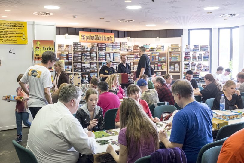 35. Spielewahnsinn im Kulturzentrum am 21./22.5.2016.