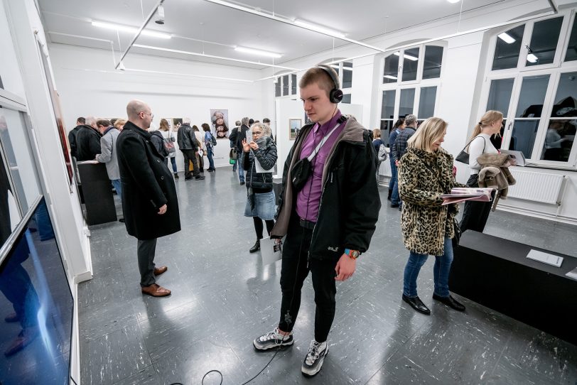 Eröffnung der Ausstellung „AUS SICHT“ von Studierenden der FH Dortmund. Ort: Heimatmuseum Unsr-Fritz.