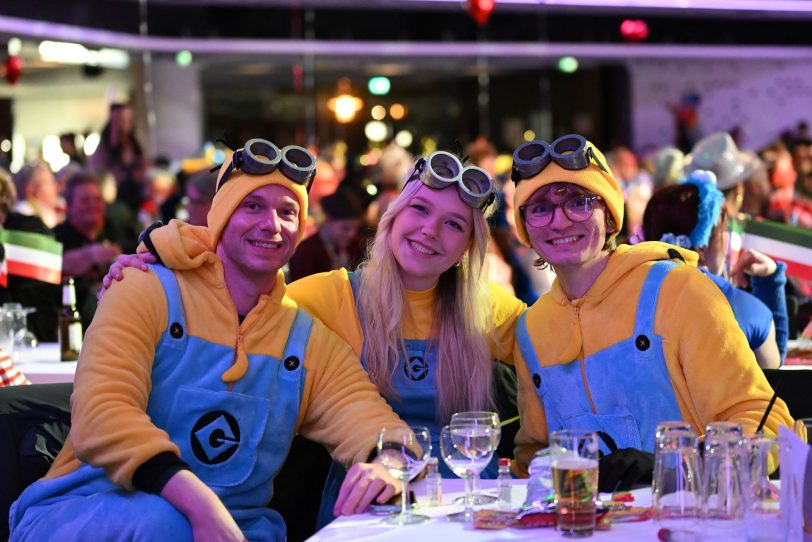 Beste Karnevals-Stimmung bei der großen Prunksitzung.