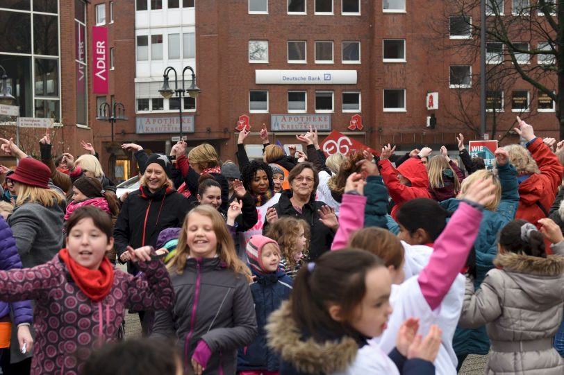 Februar: One Billion Rising Aktion
