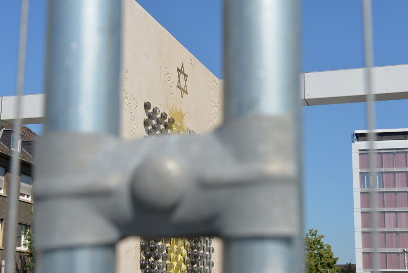 Das Shoah-Mahnmal am Willi-Pohlmann-Platz