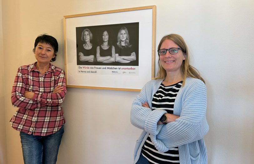 Setzen sich für die Rechte von Frauen und Mädchen ein: (v.li.) Antonie Brieske und Annelie Gogolla.