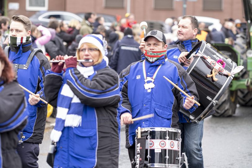 Rosenmontagsumzug der HeKaGe in Herne (NW), am Montag (24.02.2020).