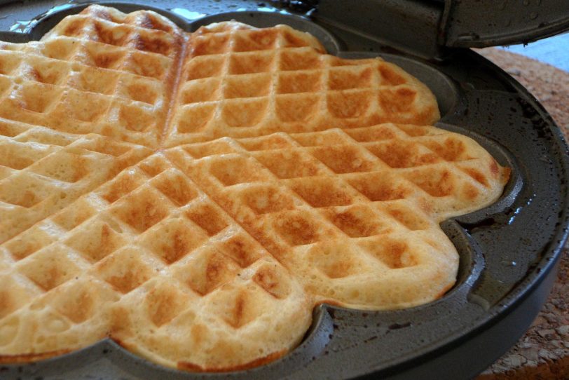 Waffeln schmecken.