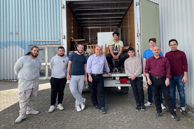 Die Mitglieder der islamischen Gemeinde in Röhlinghausen helfen Ukrainern.