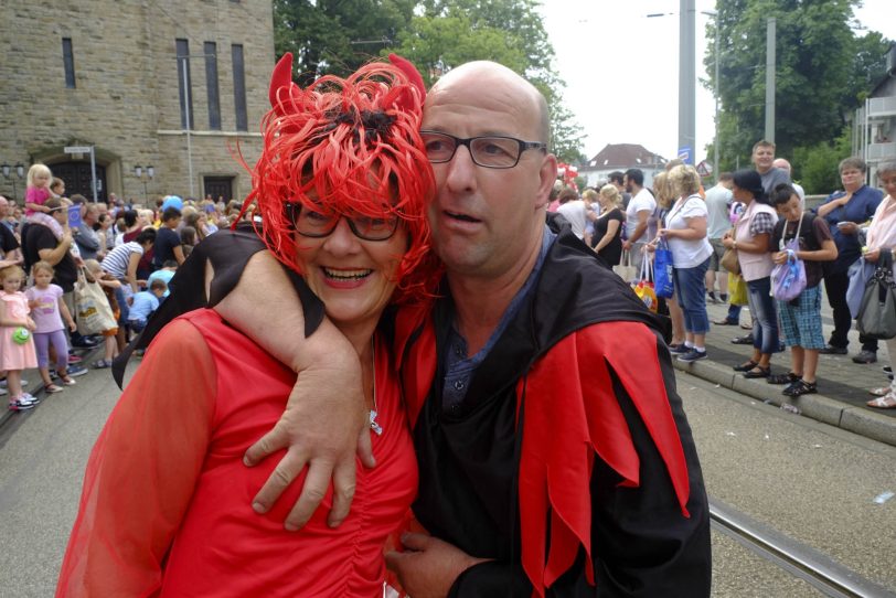 Der Kirmesumzug 2015.