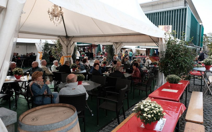 Eröffnung des Winzermarktes am Mittwoch (6.9.2017)