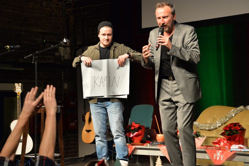 Comedy Wichteln 2018: Kevin O&#039;Neal und Helmut Sanftenschneider.