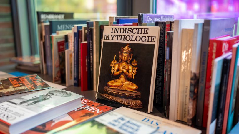 Die Besucher konnten sich mit allerhand Literatur eindecken.