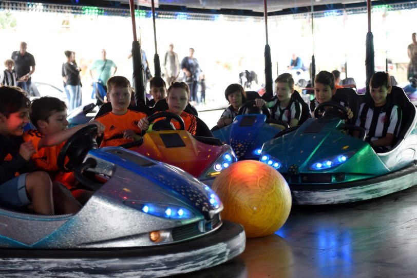 3. Autoscooter-Fußball bei Osselmann.