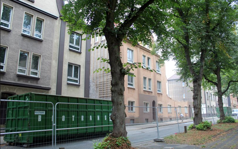 Abrissarbeiten an der Augustastraße. (Archiv)