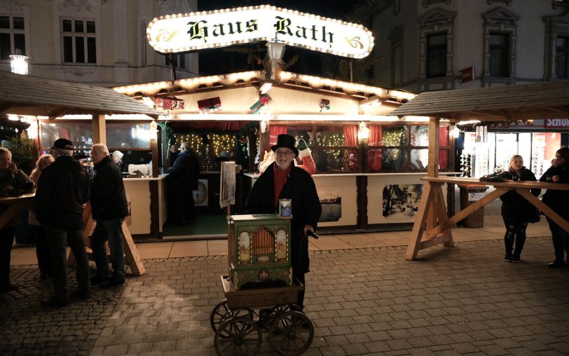 Bei der Eröffnung des Herner Weihnachtsmarktes 2017.