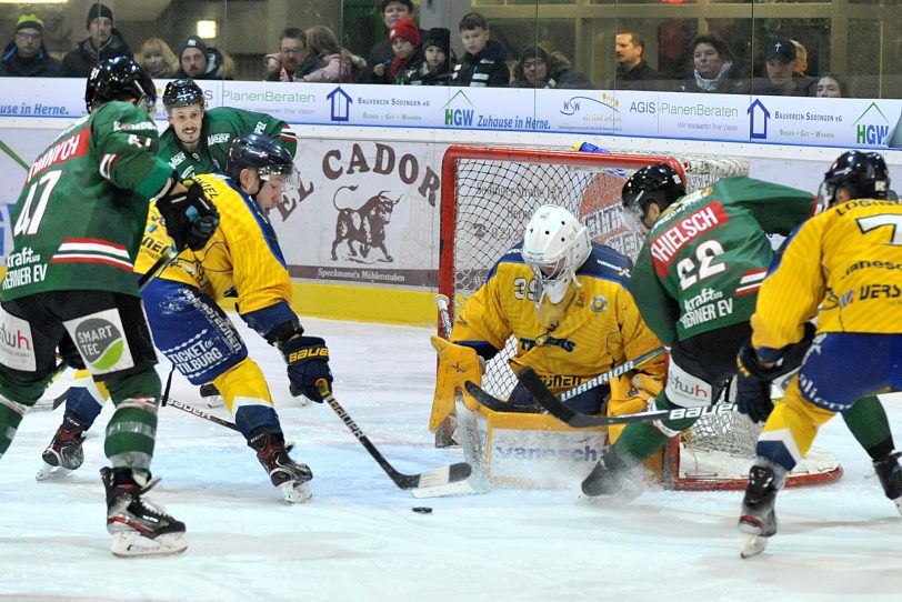 Der HEV - Tilburg Trappers 7:2.