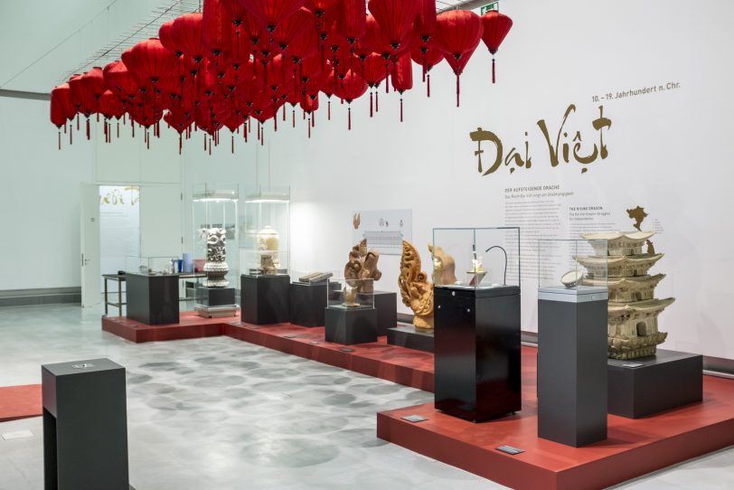 Die Vietnam-Ausstellung im Archäologie Museum.