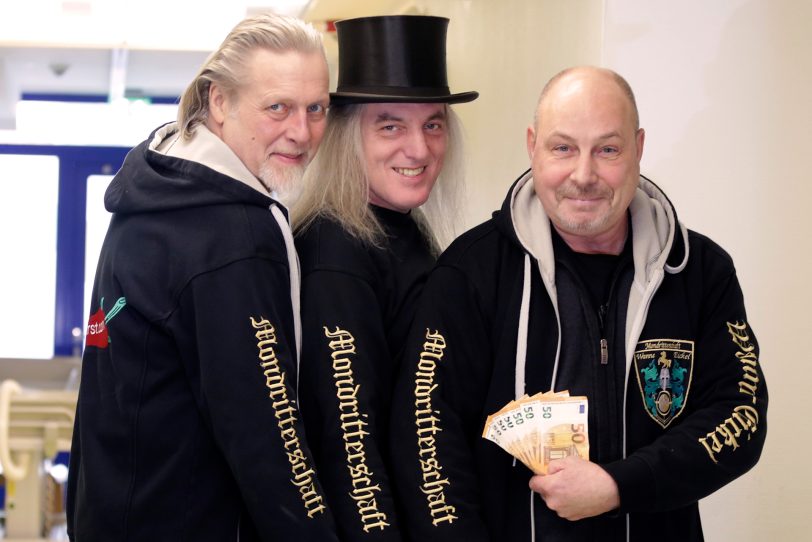 v.l. Gerd Herzog, Hotte Schröder, Jörg Menne.