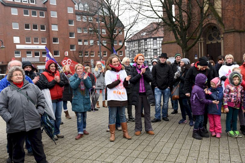 One Billion Rising auf dem Europaplatz