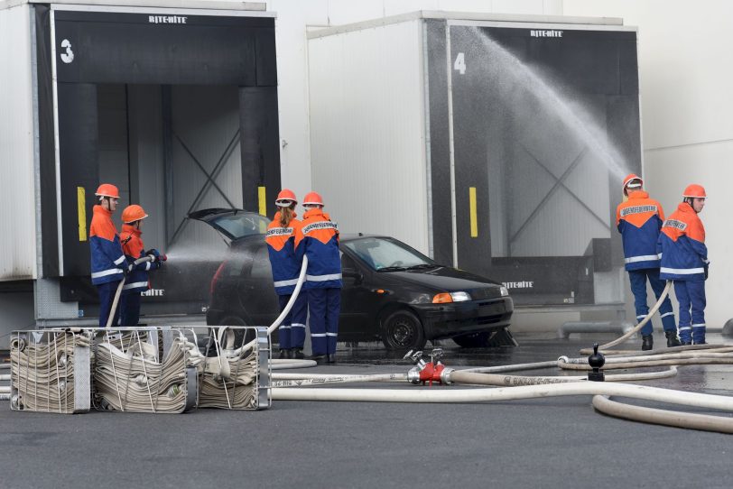 Jahresabschlussübung der Jugendfeuerwehr Herne