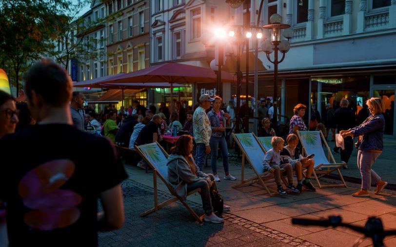 Gemütlich und entspannt ist es in der City, wenn das Nightlight-Dinner ruft.