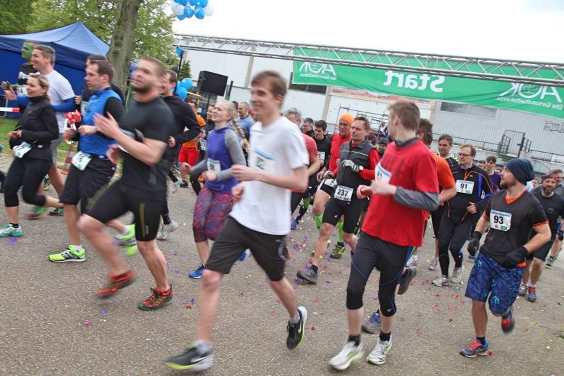 Westfalia Trhiathleten beim Funrailrun im Gysenberg 2016.