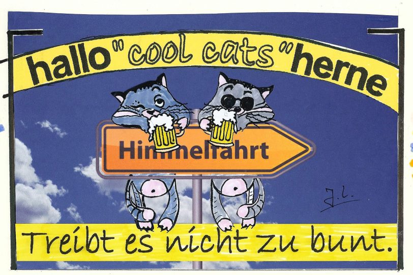 Die Mahnung der Cool Cats war nie treffender als zu Corona-Zeiten.