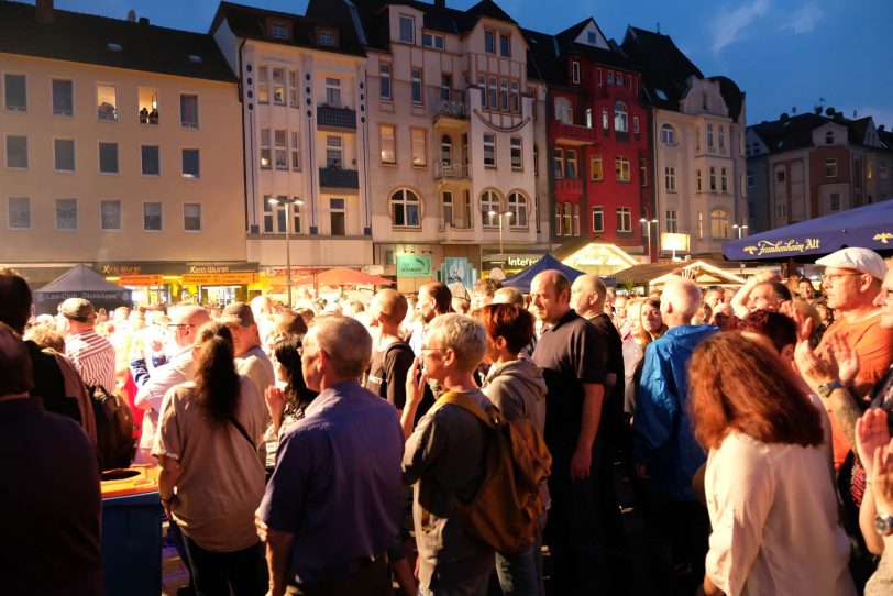 Publikum auf dem Buschmannshof. (Archiv)