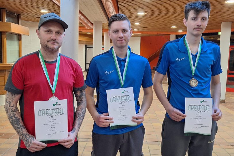 Sascha Schuler (li) belegte den 2. Platz in der Meisterklasse