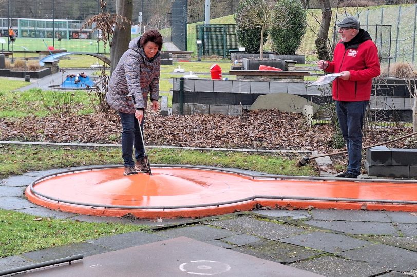 13. Winterpokal der Minigolfer.