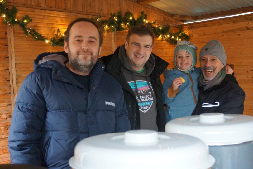 Eickeler Adventsmarkt der Lions Herne-Emschertal hatten am 8.12.2024 in ihr Weihnachtsdorf vor der Kulturbrauerei eingeladen.