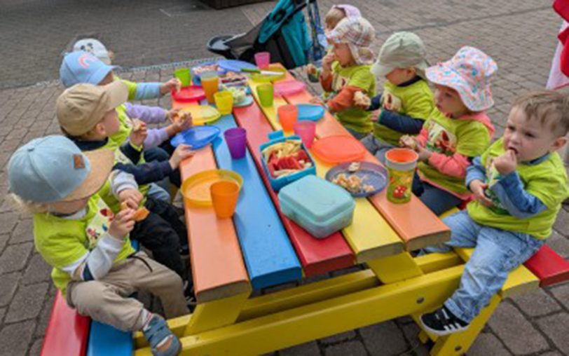 Zwischendurch durfte ein Picknick zur Stärkung nicht fehlen.
