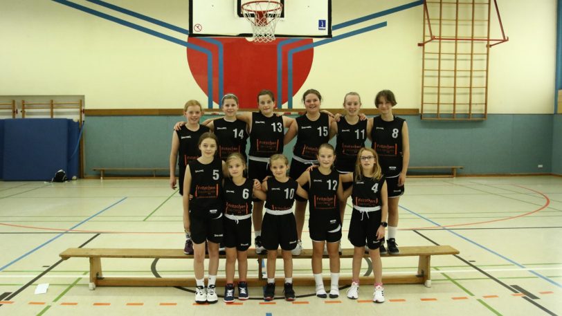 Die weibliche U12 der Ruhrpott Baskets Herne im Oktober 2021.