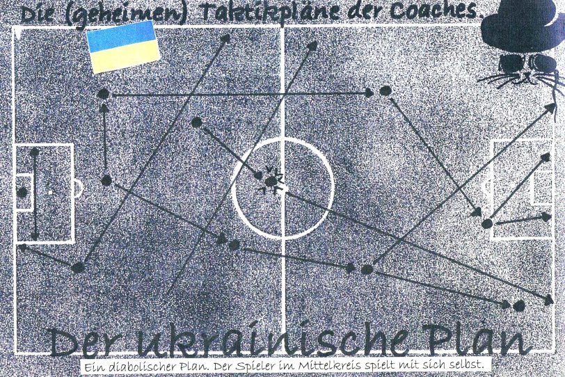 Der ukrainische Spielplan