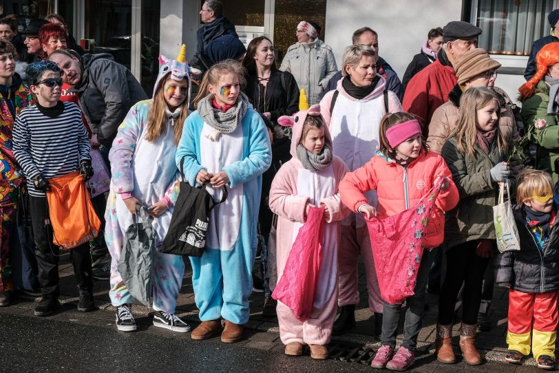 Impressionen vom Rosenmontagszug in Herne 2018.