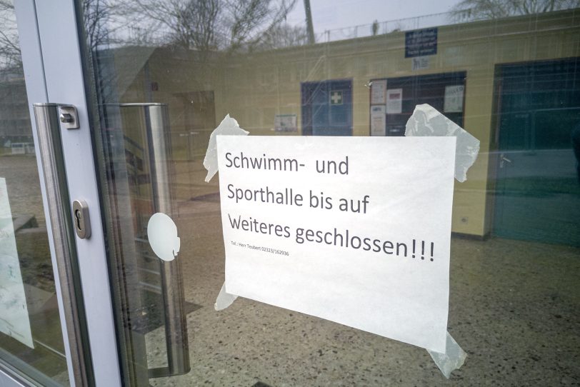 Lehrschwimm- und Turnhalle an der Kolibri-Schule am Hölkeskampring