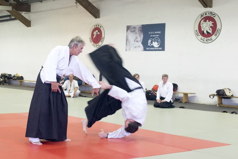 Aikido in den Flottmann-Hallen. (Archivbild)