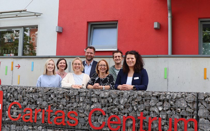 Das Caritas-Orga-Team freut sich auf ein buntes, vielfältiges Fest: (v.l.): Lisa Köhler, Sandra Endemann, Lena Stollenwerk, Christian Rhode, Andrea Sudkamp, Andreas Stehr, Carina Steinbüchel