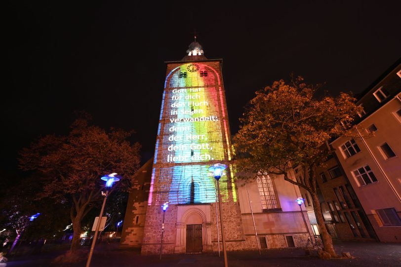 Recklinghausen leuchtet nach eine Jahr Corona-bedingter Pause wieder.
