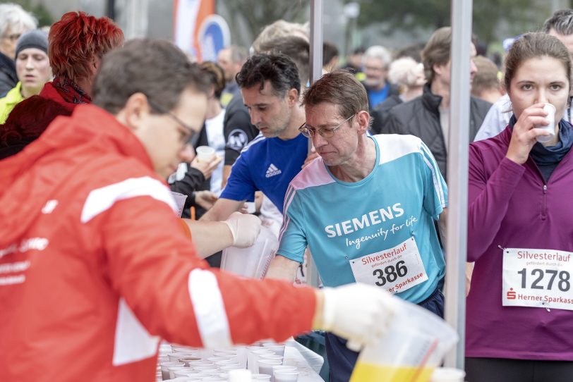 Der 41. Herner Silvesterlauf im Gysenberg.