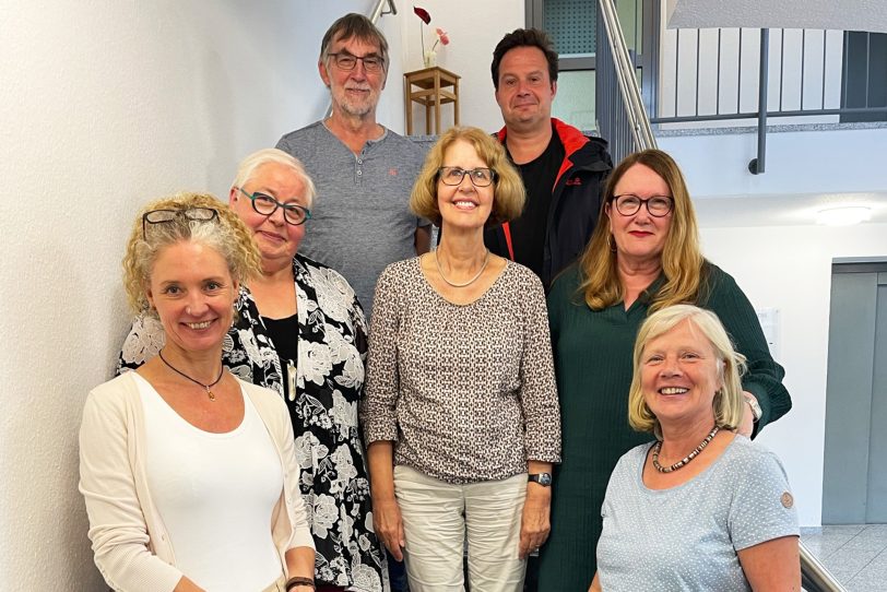 Der Förderverein der ev. Beratungsstelle hat einen neuen Vorstand gewählt: (von links) Sabine Karkuth-Dohmeier, Ulrike Gräser-Jendral, Walter Tschirch, Sabine Hahn, Sven Teschner, Gabriele Kick-Becker und Birgit Dudda-Petersohn.