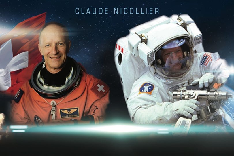 Der Schweizer Astronaut Claude Nicollier ist Gast beim 4. Raumfahrtabend im Juli im Mondpalast.