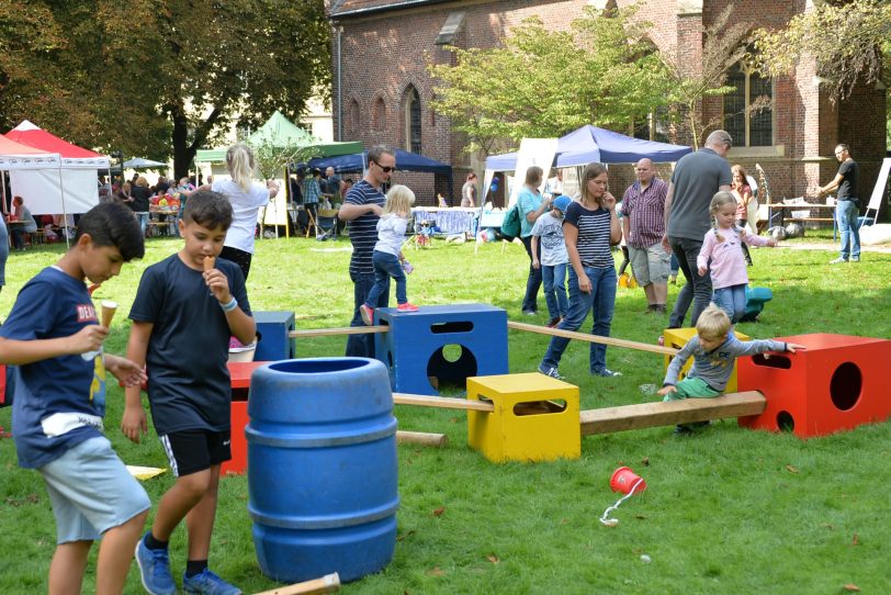 SPD-Familienfest - Bewegungsbaustelle.