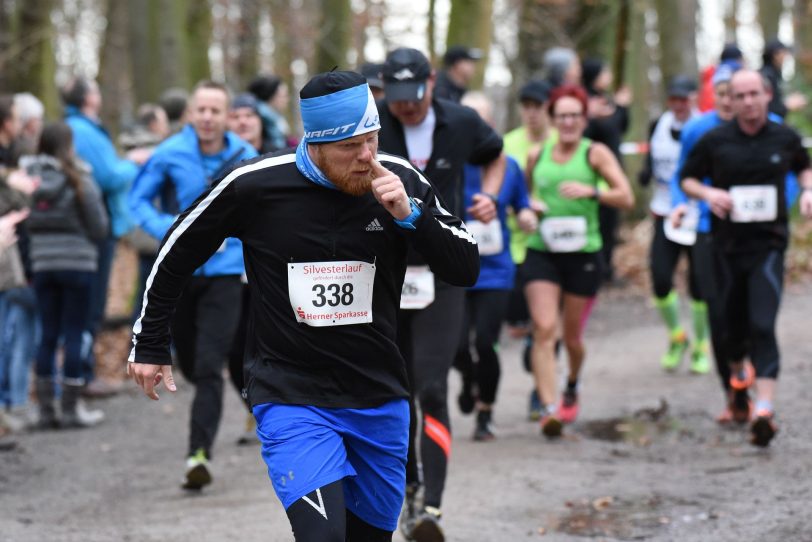 Hauptlauf des 40. Herner Silvesterlauf.