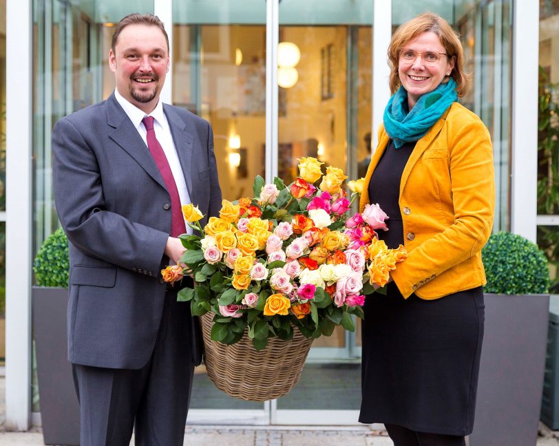 v.l.: Axel Böttcher und Dr. Sabine Edlinger