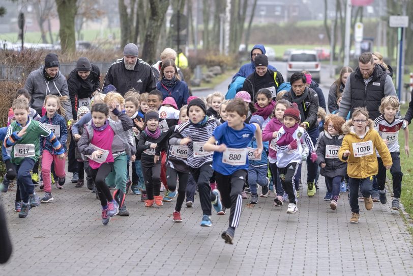 Der 41. Herner Silvesterlauf im Gysenberg.