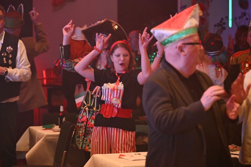 Beste Karnevals-Stimmung bei der großen Prunksitzung.