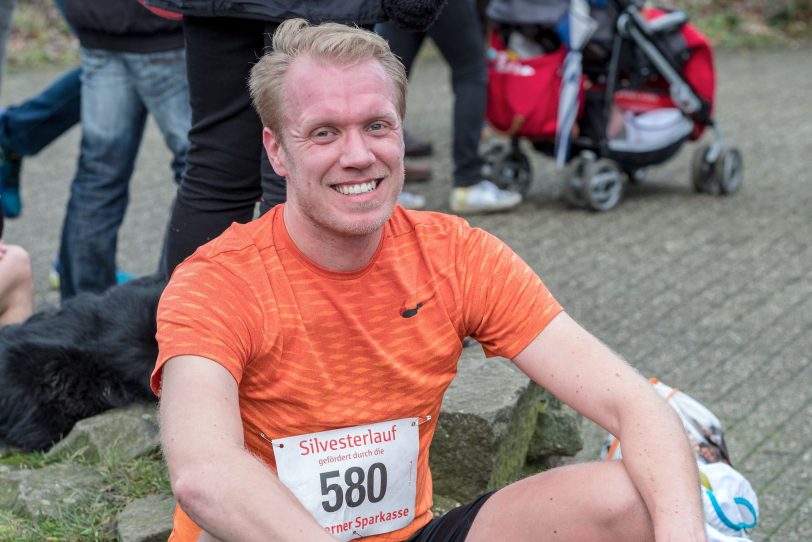 Hauptlauf des 40. Herner Silvesterlauf.