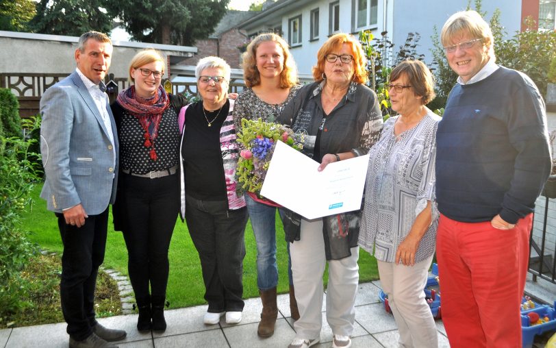 v.l. Jörg Bora, Corina Dähne, Marion Drusdaties, Katharina Timm, Brigitte Berkenhoff, Brigitte Grüning, Lothar Schulz.