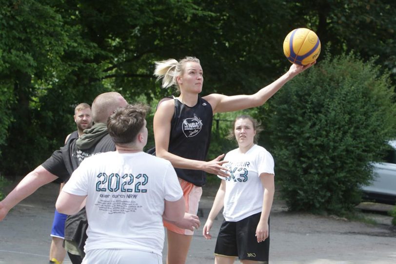 Die NRW3x3Tour gastiert am 24. Mai 2023 in Herne. Interessierte Breitensportteams können sich ab sofort unter www.nrw-tour.de anmelden.