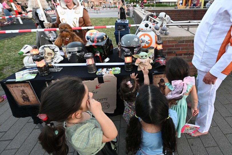 Cosplay-Team zum Thema Star Wars