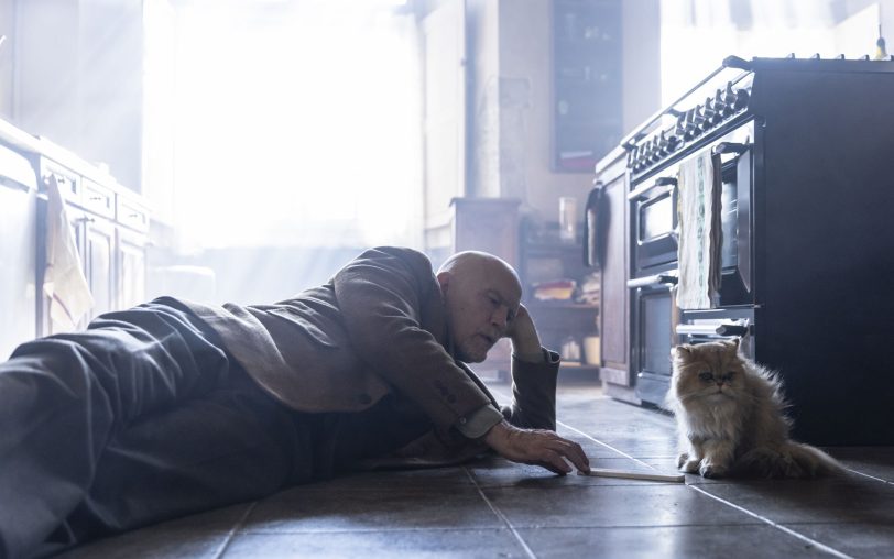 Undercover-„Butler“ Andrew Blake (John Malkovich) und Kater Mephisto sind bald ein Herz und eine Seele.