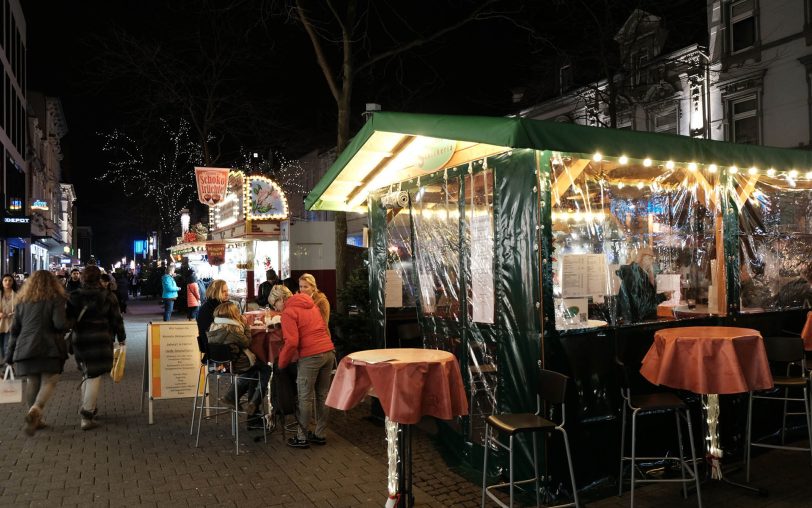 Bei der Eröffnung des Herner Weihnachtsmarktes 2017.